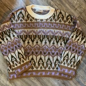 SOLD Anthropologie Grandpa Sweater